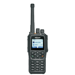 Kirisun DP990, 136-174 MHz, DMR, 1024 kanálů, 5 W, IP68, GNSS, BT, AES 256