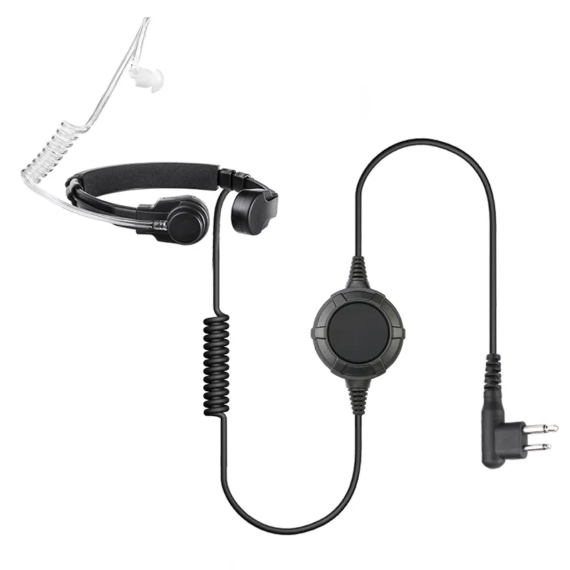Krční mikrofon s velkým in-line PTT tlačítkem pro pro CP Commercial/DP1400/R2