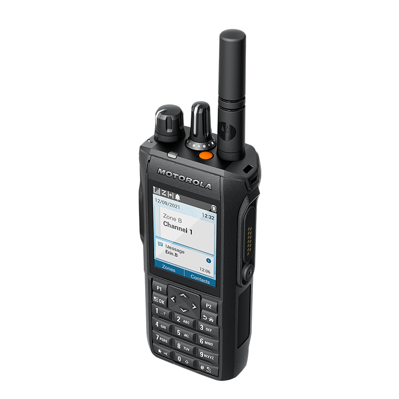 MOTOTRBO R7 FKP Premium, 136-174 MHz,  1 000 kanálů, 5 W, IP68, GNSS, BT, WiFi