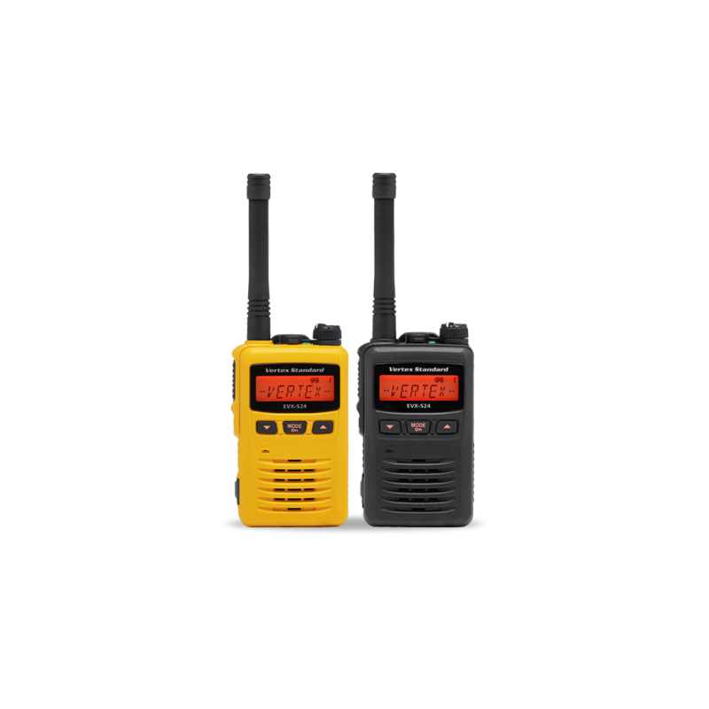 EVX-S24 YELLOW, 403-470 MHz, DMR, 256 kanálů, 3/2 W, IP67