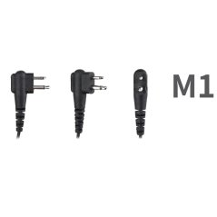 Krční mikrofon s velkým in-line PTT tlačítkem pro pro CP Commercial/DP1400/R2