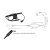 Velké PTT tlačítko, konektor XLR (5 pin) pro vysílačky GP140/GP340/GP380/GP380
