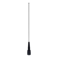 Vozidlová anténa 136-174 MHz, šířka pásma 38 MHz, NMO pata, pružina, černá