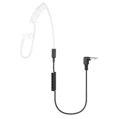 Mini-armature security sluchátko do ucha s transparentním zvukovodem