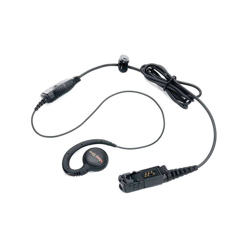 Sluchátko na ucho C MagOne, in-line mikrofon s PTT, přepínač PTT/VOX pro DP2400/DP2600/R5