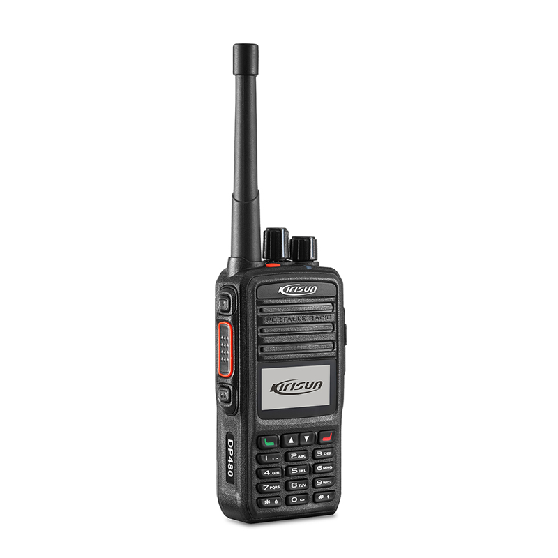 Kirisun DP480, 400-470 MHz, DMR, 256 kanálů/16 zón, 4 W, IP54