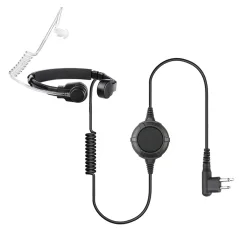 Krční mikrofon s velkým in-line PTT tlačítkem pro pro CP Commercial/DP1400/R2
